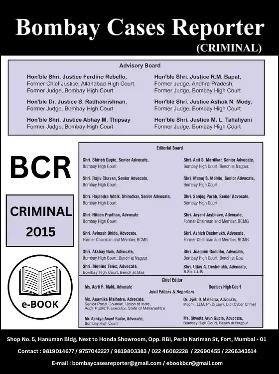 BCR Criminal 2015